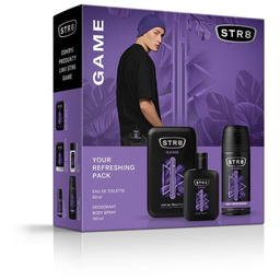 STR 8 Zestaw prezentowy Game (Woda toaletowa 50ml+Deo