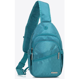 Plecak na jedno ramię z poliestru morski