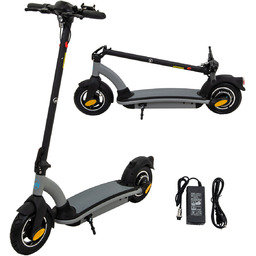 Pojazd elektryczny, 20 km/h, srebrny, 500