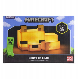 Minecraft Rudy Lis Lampka Nocna Fox 16CM Baterie