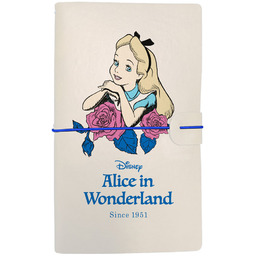 Notes skórzany Disney Alice Alicja w Krainie Czarów