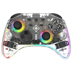No Name Deltaco Gaming GAM-198-T kontroler gier Przezroczysty