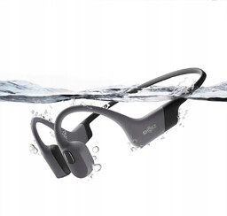 Słuchawki przewodnictwa kostnego Shokz OpenSwim Pro Grey muzyka