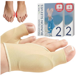 Opaska na Haluksy Żelowa Korektor Hallux Valgus Ochraniacz