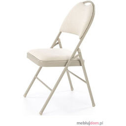 Krzesło składane K-566 Halmar Beżowy