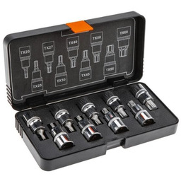 NEO TOOLS 08-707 Zestaw kluczy nasadowych Stal narzędziowa,