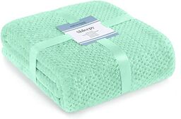AmeliaHome Koc z Barankiem 130x180 cm Delikatnie Pikowany