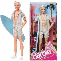 Barbie Ken na desce surfingowej lalka Ryan Gosling