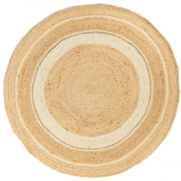 Dywan 1463 BROWN JUTE ROUND