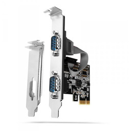 AXAGON PCEA-S2N Kontroler PCIe 2x port szeregowy RS232
