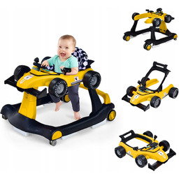 Wózek Do Nauki Chodzenia 4W1 Składany Chodzik Jeździk