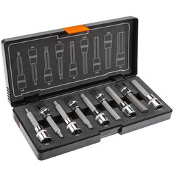 NEO TOOLS 08-706 Zestaw kluczy nasadowych Stal narzędziowa,