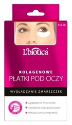 Kolagenowe Płatki pod oczy - Wygładzanie Zmarszczek, L''BIOTICA,