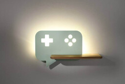 Candellux Drewniana lampa ścienna CONSOLE 21-75680 LED 5W