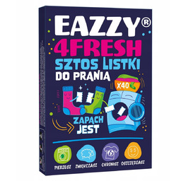 EAZZY 4Fresh Sztos Listki do prania 40 szt
