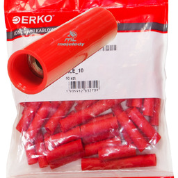 złączka mufa kablowa tulejka izolowana Cu Kle 10