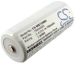 Welch-Allyn 78904585 750mAh 1.80Wh Ni-Cd 2.4V (Cameron Sino)