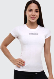 GymBeam Koszulka damska FIT Biała