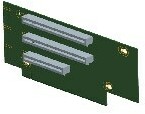 Intel Karta typu 2U PCIE Riser - udvidelseskort