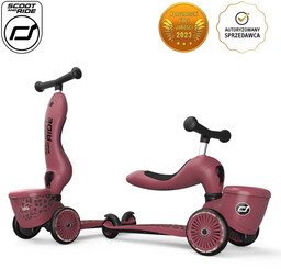 SCOOTANDRIDE Highwaykick 1 Lifestyle 2w1 Jeździk i hulajnoga
