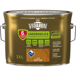 Lakierobejca Ochronno-Dekoracyjna Złoty Dąb L19 2,5 l VIDARON