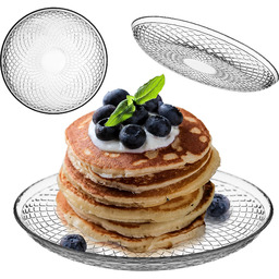 Talerz szklany Qualso 17.5 cm 1 szt.