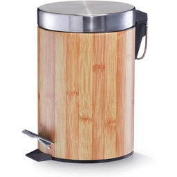 Zeller 18561 kosz na pedały, 3 litry, bambusowy