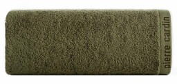 Eurofirany Ręcznik Evi 70x140 oliwkowy ciemny 430g/m2 Pierre