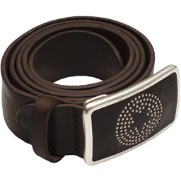 Cintura Man Leather Belt Brown