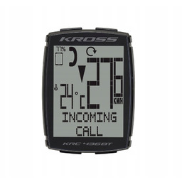 Licznik rowerowy bezprzewodowy Kross Krc 436BT, 36 funkcji,