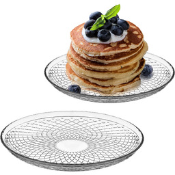 Talerz szklany Qualso 17.5 cm 2 szt.