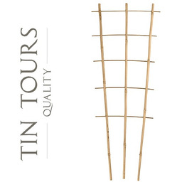 10 szt. PODPORA BAMBUSOWA DRABINKA POTRÓJNA 150 cm