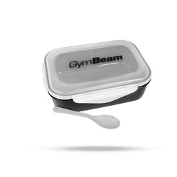 GymBeam Pojemnik na żywność Fit Prep Black