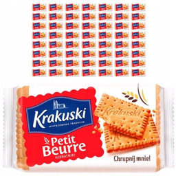Krakuski Petit Beurre Herbatniki 50 g x 56