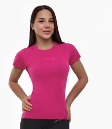 GymBeam Koszulka damska FIT Magenta