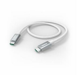 Hama 240W USB-C do USB-C 1,5m Biały Kabel