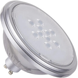 Żarówka LED QPAR111 GU10 srebrna 7,3W 4000K CRI90