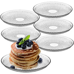 Talerz szklany Qualso 17.5 cm 6 szt.