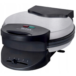 Gofrownica Tefal WM310D stal nierdzewna czarna 1000W Tefal