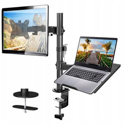 Uchwyt Stojak na Monitor 13-32" Laptopa 2w1 Ramię