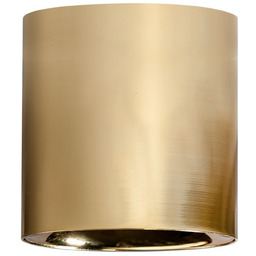 Plafon metalowy złoty kwadratowy 8cm AZ2846 z serii