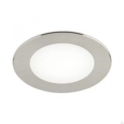 Spot LED Atom 3000K 24V/3W Srebrny