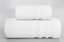 Greno Ręcznik River 70x130 biały 520g/m2 frotte
