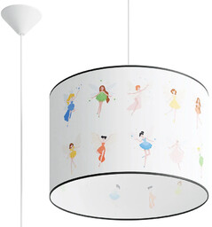 Lumes Lampa dla dziecka zdobiona motywem wróżek -