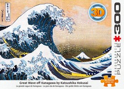 Puzzle 3D, Great Wave of Kanagawa, 300 el.