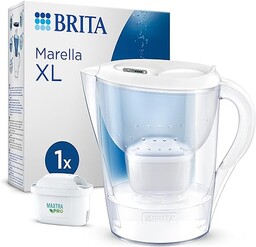 Brita Marella Xl Dzbanek z Filtrem, Biały, 3,5