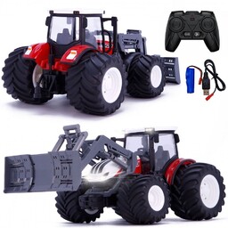 Traktor Ciągnik Zdalnie Sterowany Ze Spychem Na Pilota
