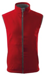 SOFTSHELL KAMIZELKA MĘSKA MALFINI VISION 517, CZERWONY