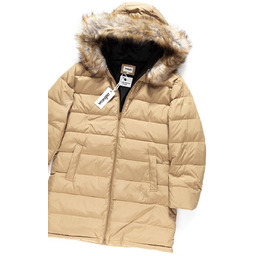 Wrangler, Kurtka damska, Long Puffer Clay Beige W4126Vjwm,