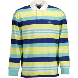 GANT POLO Z DŁUGIM RĘKAWEM MĘSKIE ŻÓŁTE